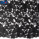 Black lace fabric