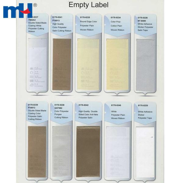 Custom blank nylon clothing labels