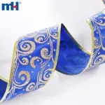 Fita decorativa de Natal azul