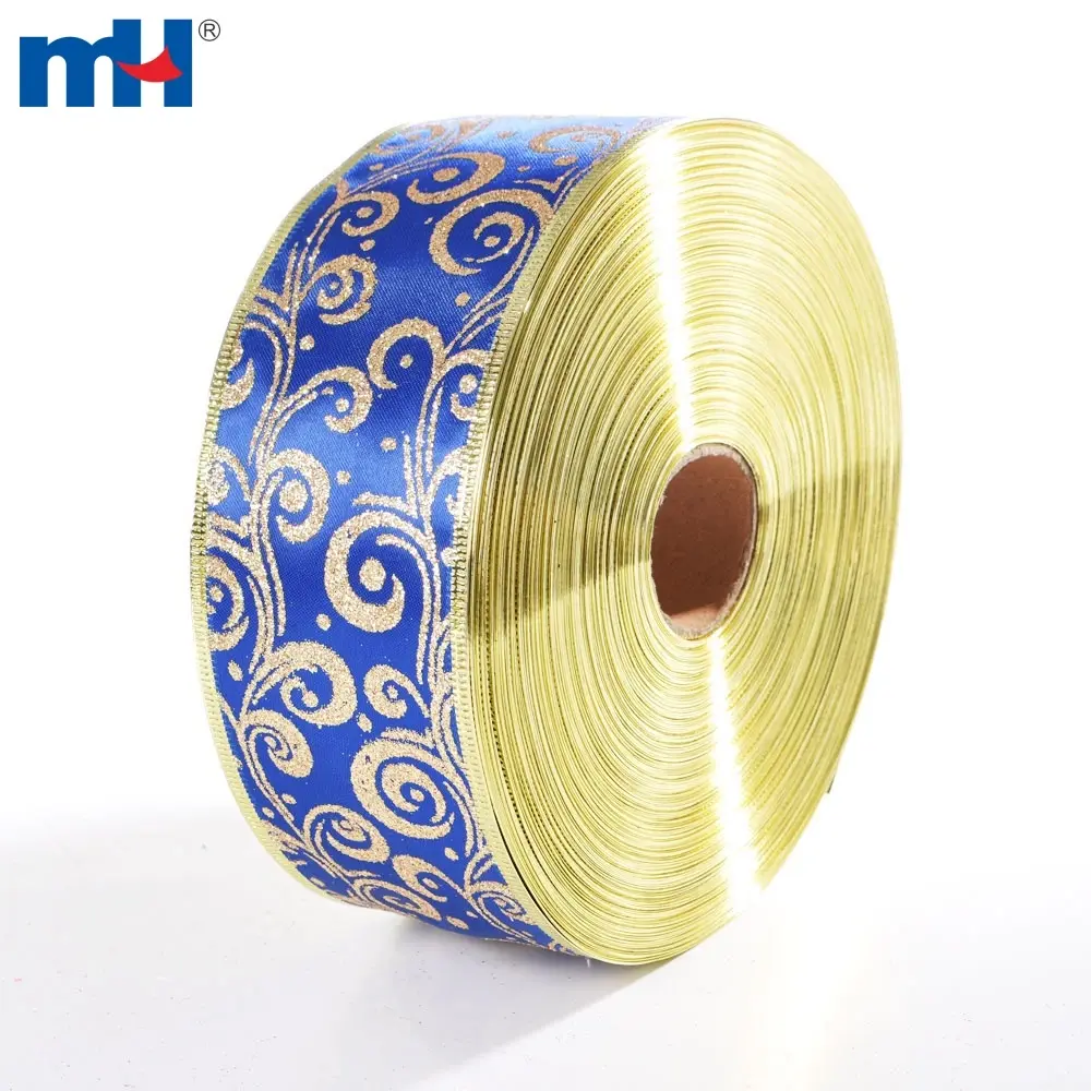 Fita decorativa de Natal azul