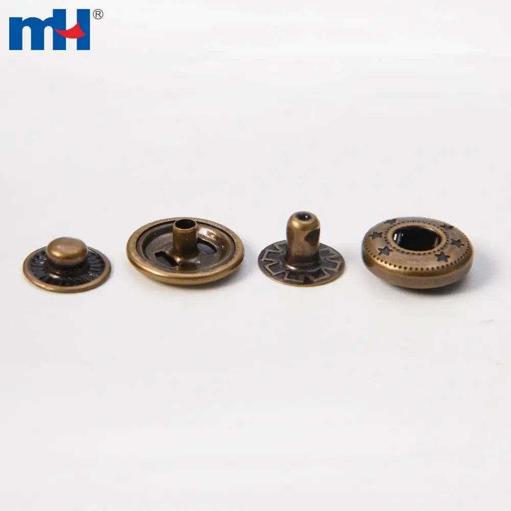 Bouton pression pour mâle et femelle