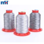 Hilo de coser antiestático de fibra de carbono.