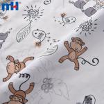 Impresión de materiales de sábanas de dibujos animados.