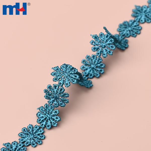 Water-soluble chemical floral lace decoration