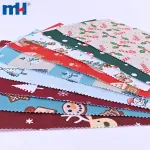 Estampas temáticas de Natal feitas de tecido de feltro não tecido