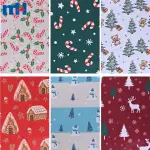 Estampas temáticas de Natal feitas de tecido de feltro não tecido