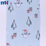 Estampas temáticas de Natal feitas de tecido de feltro não tecido