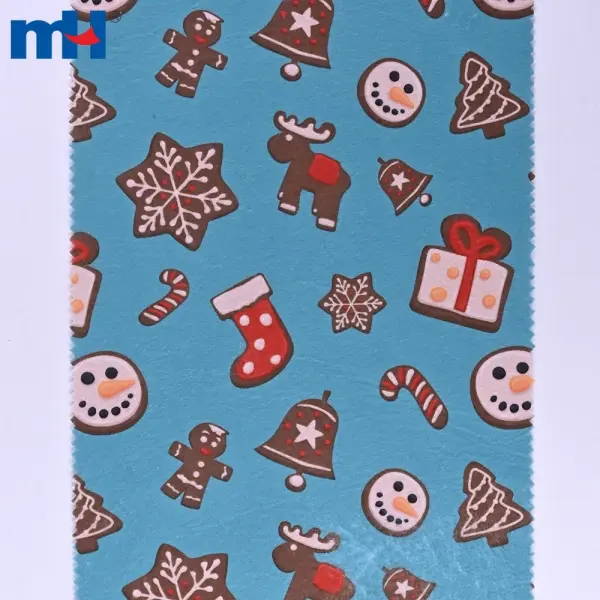 Estampas temáticas de Natal feitas de tecido de feltro não tecido