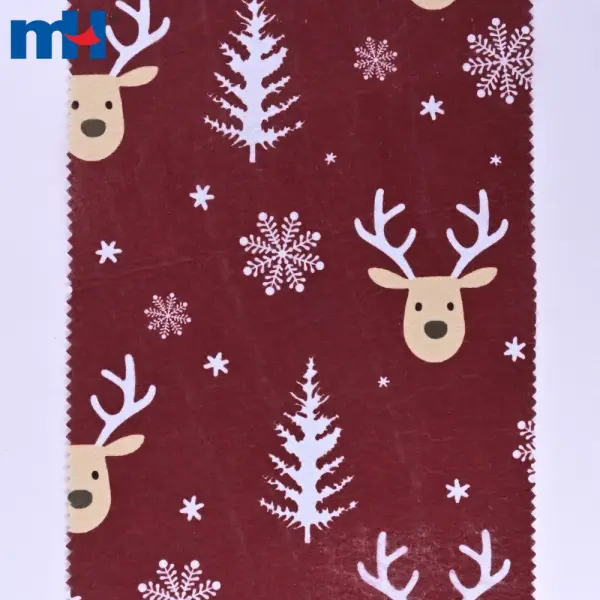 Estampas temáticas de Natal feitas de tecido de feltro não tecido