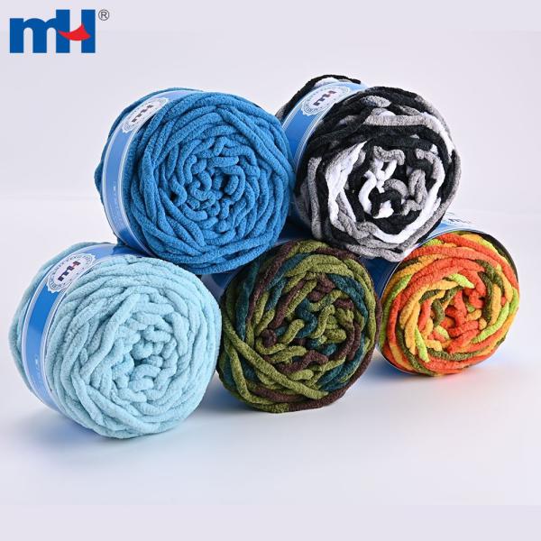 Fils chenille épais