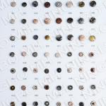 Rivets inférieurs de tétine en acier inoxydable