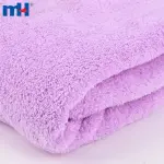 Microfiber coral fleece material