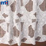 Cotton embroidered lace fabric