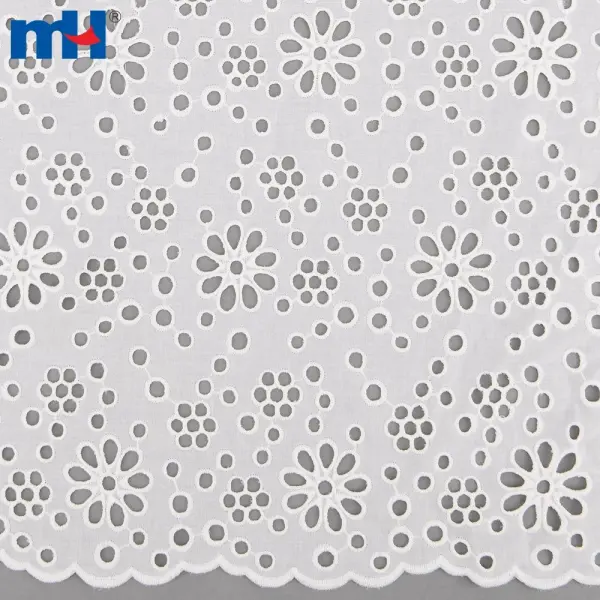 القطن المطرزة الدانتيل النسيج
