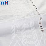 Tissu en dentelle de coton 40S/2