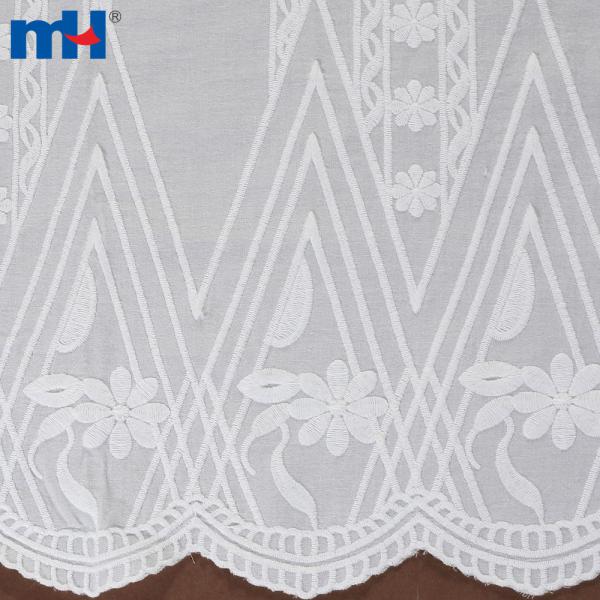Tissu en dentelle de coton 40S/2
