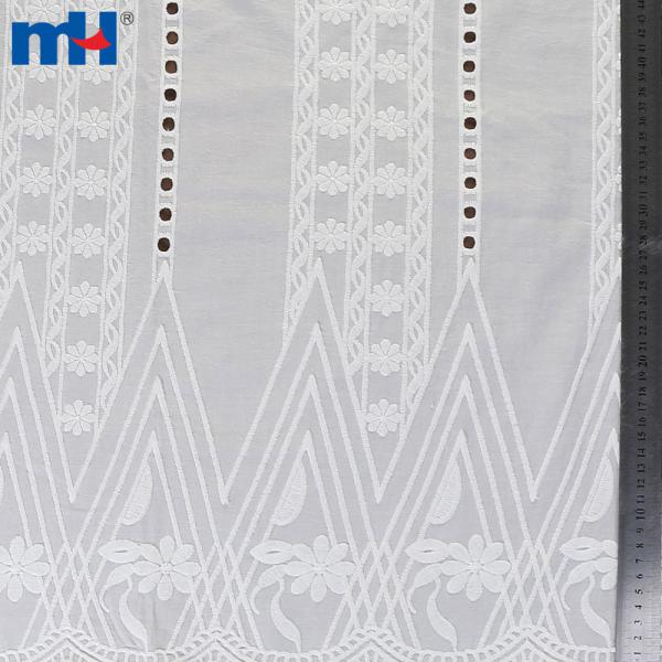 Tissu en dentelle de coton 40S/2