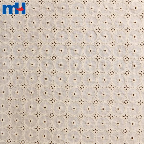 Embroidery cotton lace fabric