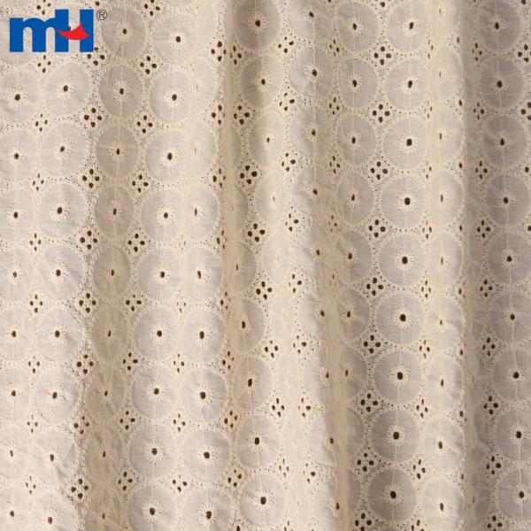 Embroidery cotton lace fabric