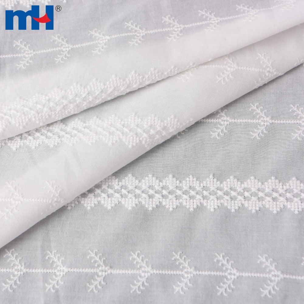 Tissu en dentelle de coton à la mode