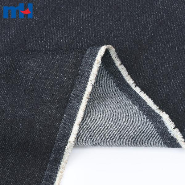 Tecido elástico feito de 98% algodão e 2% elastano para jeans