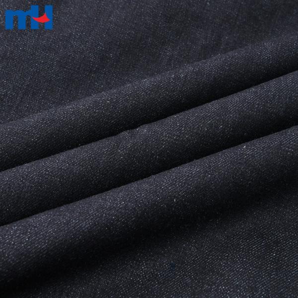 Tecido elástico feito de 98% algodão e 2% elastano para jeans