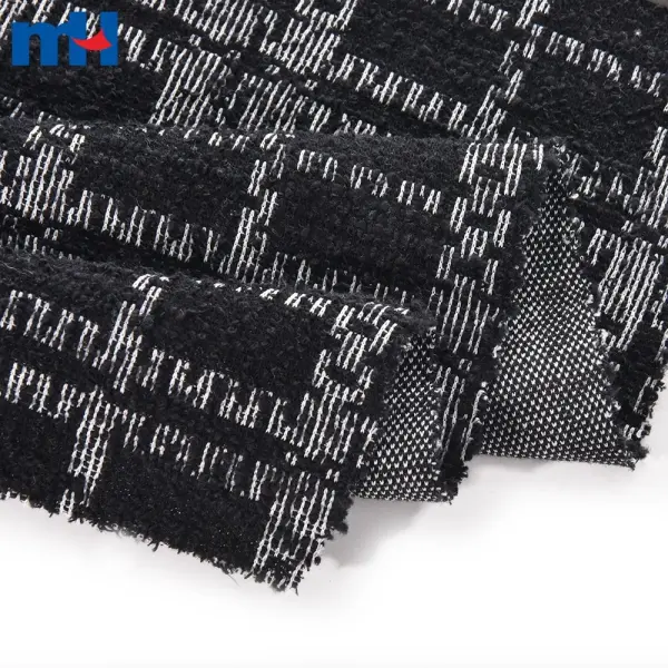 Tweed and boucle fabric