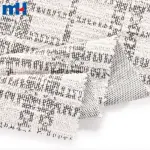 Tweed and boucle fabric