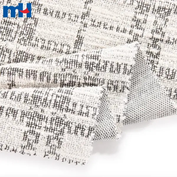 Tweed and boucle fabric