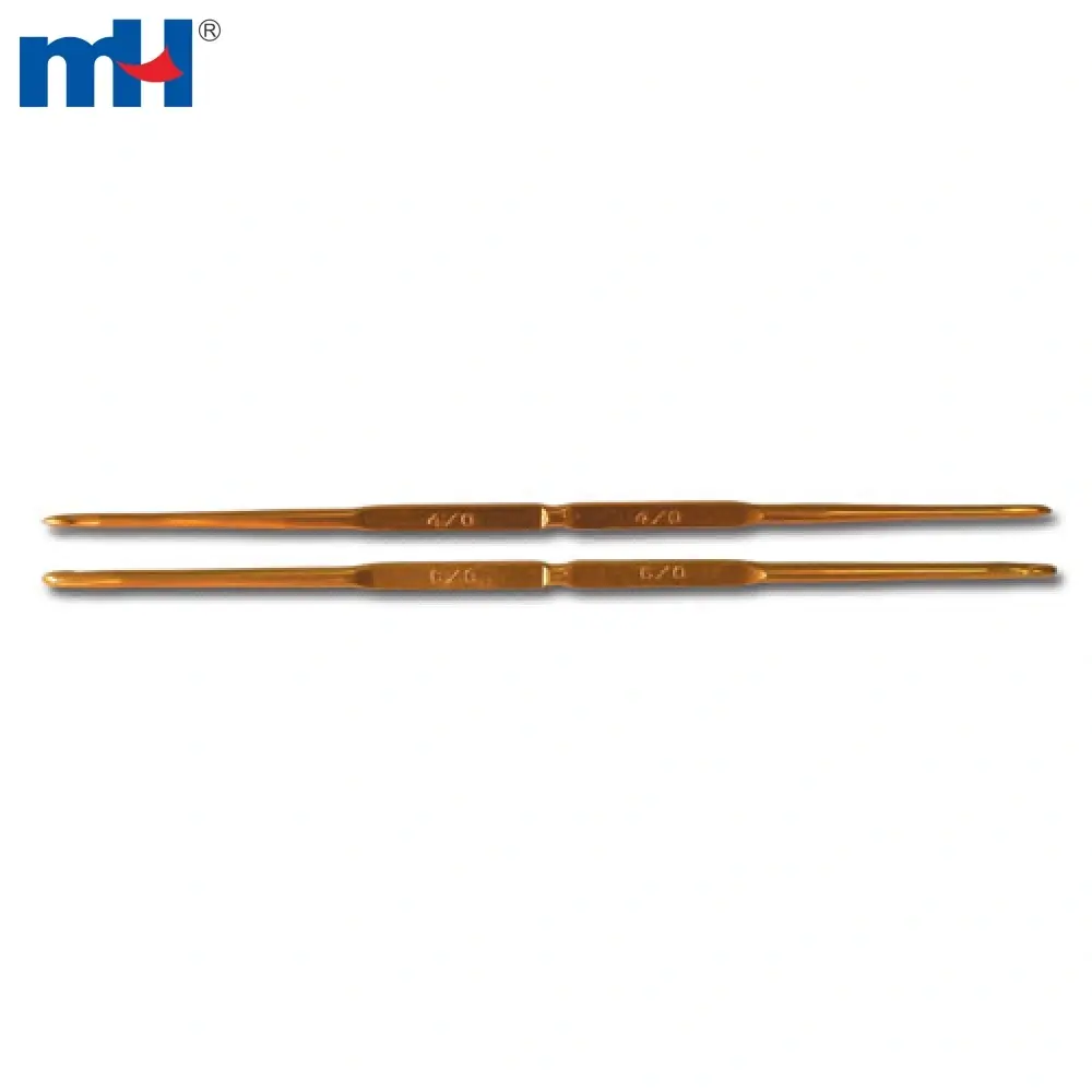 Aluminum double crochet hook