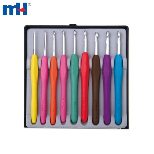 Aluminum TPR knitting needle set