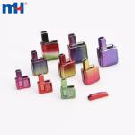 Pin and iridescent zipper box