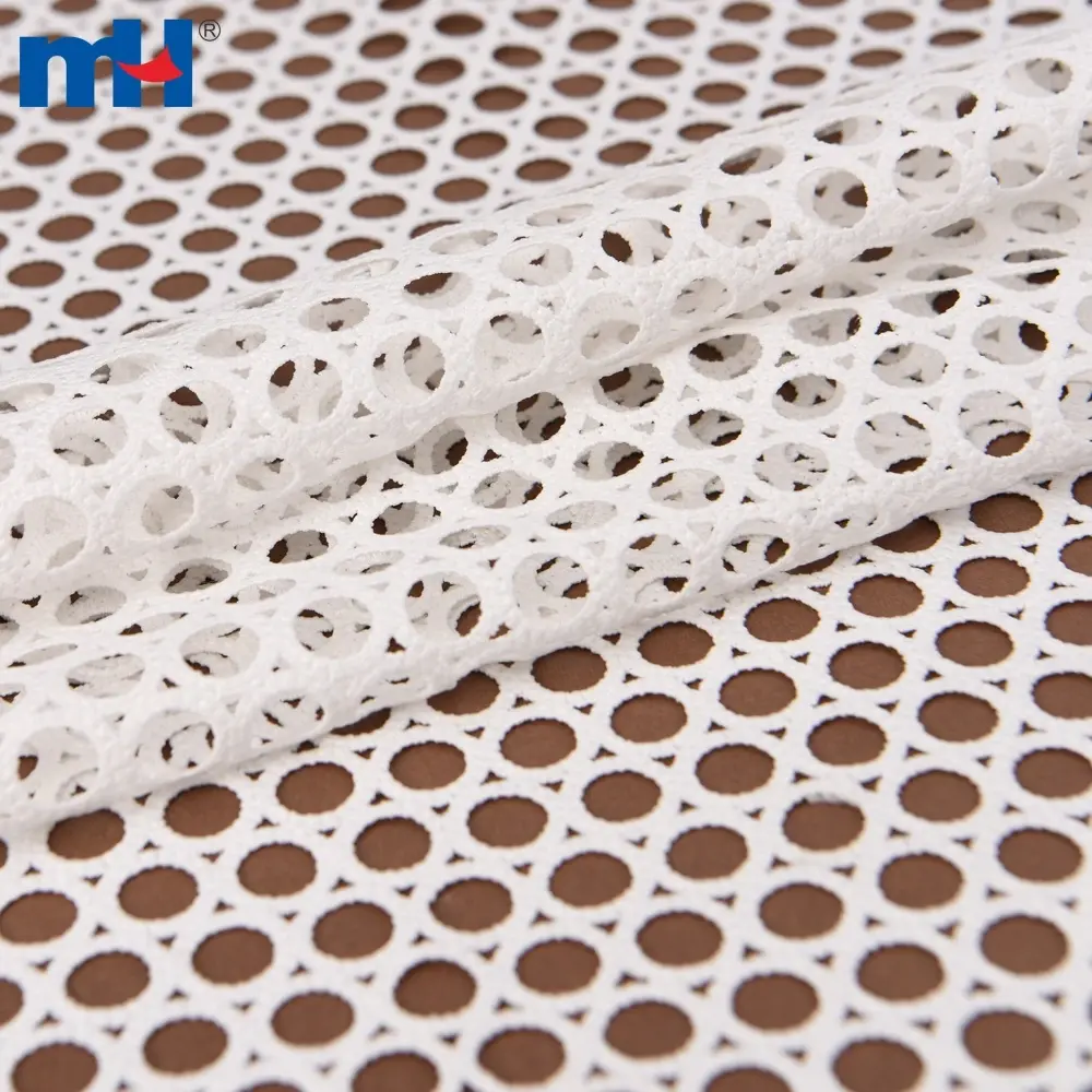 Tissu en dentelle circulaire