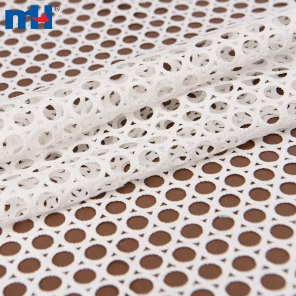 Tissu en dentelle circulaire