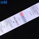 Étiquettes en nylon imprimées sur mesure