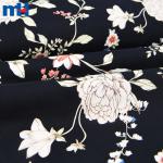 Printed cotton rayon fabric