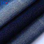 Tissu denim en coton, polyester, viscose et élasthanne