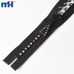 Dikiş için ayrı dekoratif fermuarlar