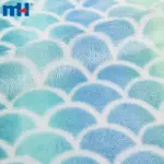 150D/288F bedruckter Flanellstoff mit Farbverlauf