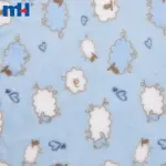 Toptan özel baskılı mercan polar kumaş