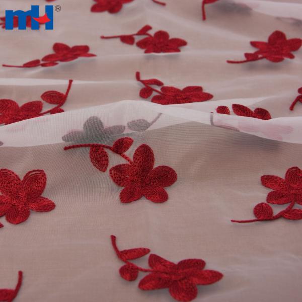 Tissu à broder au point de chaînette