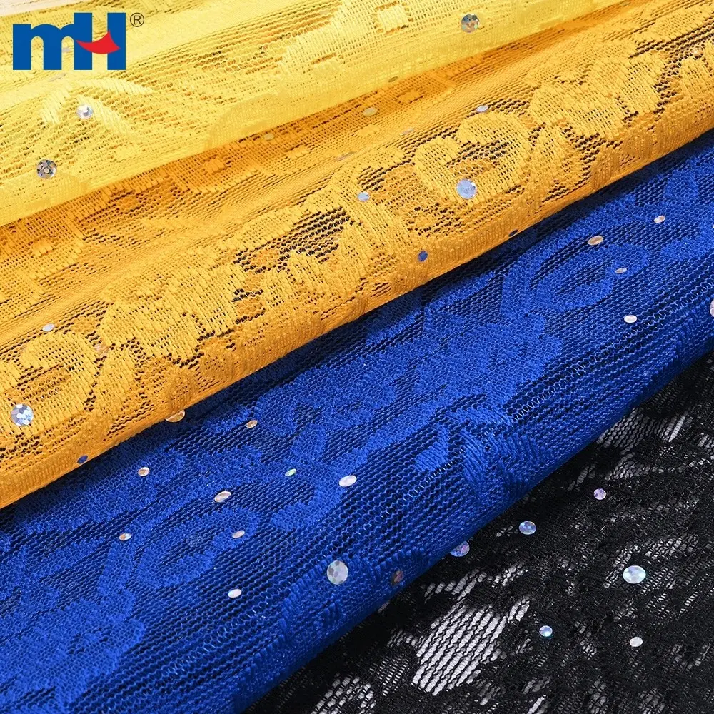 İşlemeli Dantel Kumaş - OEM ve ODM