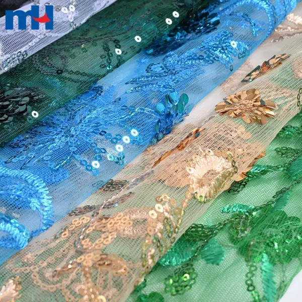 İşlemeli Dantel Kumaş - OEM ve ODM