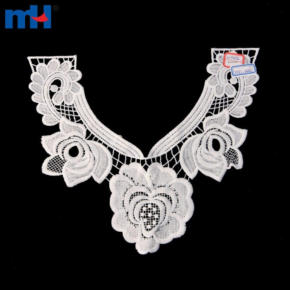 Chemical lace collar