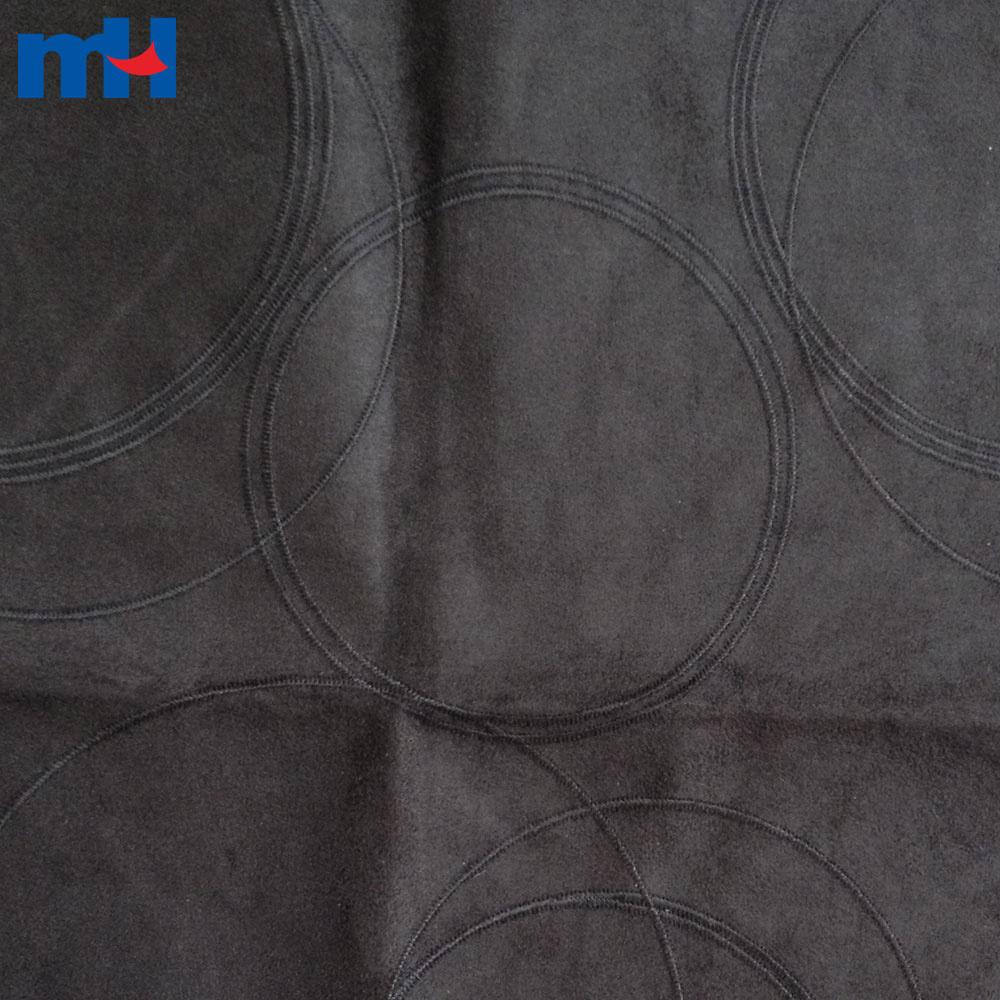 Tissu en daim 100 % polyester