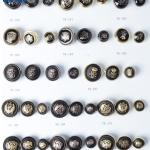 Boutons décoratifs en résine ou en plastique