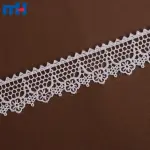 Ozdoba z chemicznej koronki z luksusowym haftem