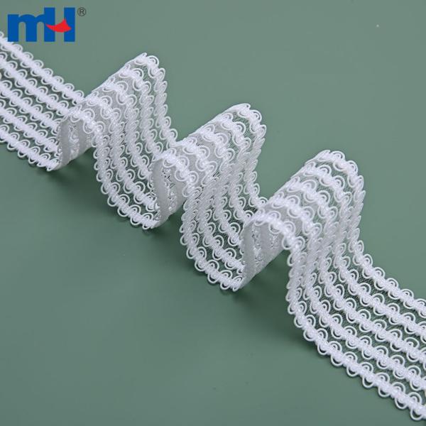 Elastisches Webband aus Nylon und Elasthan