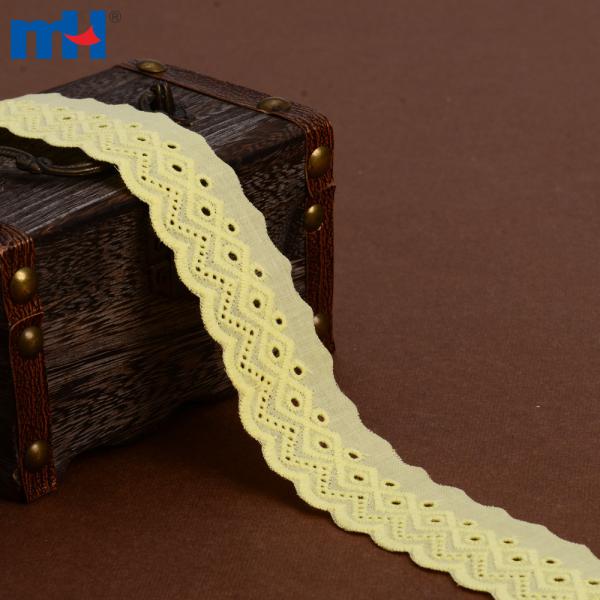 Fashionable cotton lace edge