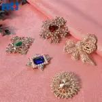 Broche en cristal